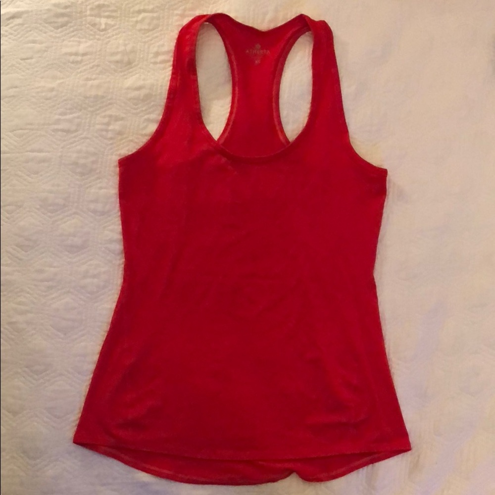 Athleta Red Chi Tank